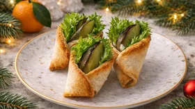 Такая закуска не потеряется на столе: блогер рассказала, как красиво подать шпроты на Новый год