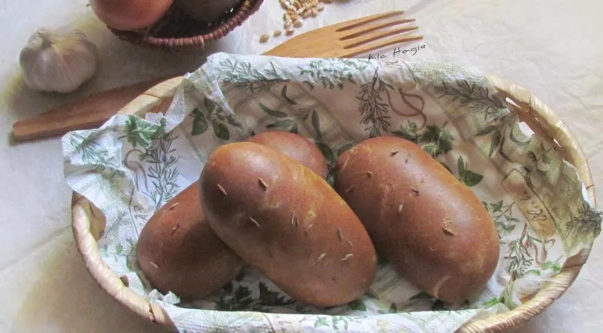 Цельнозерновые пирожки с картошкой (бездрожжевые)