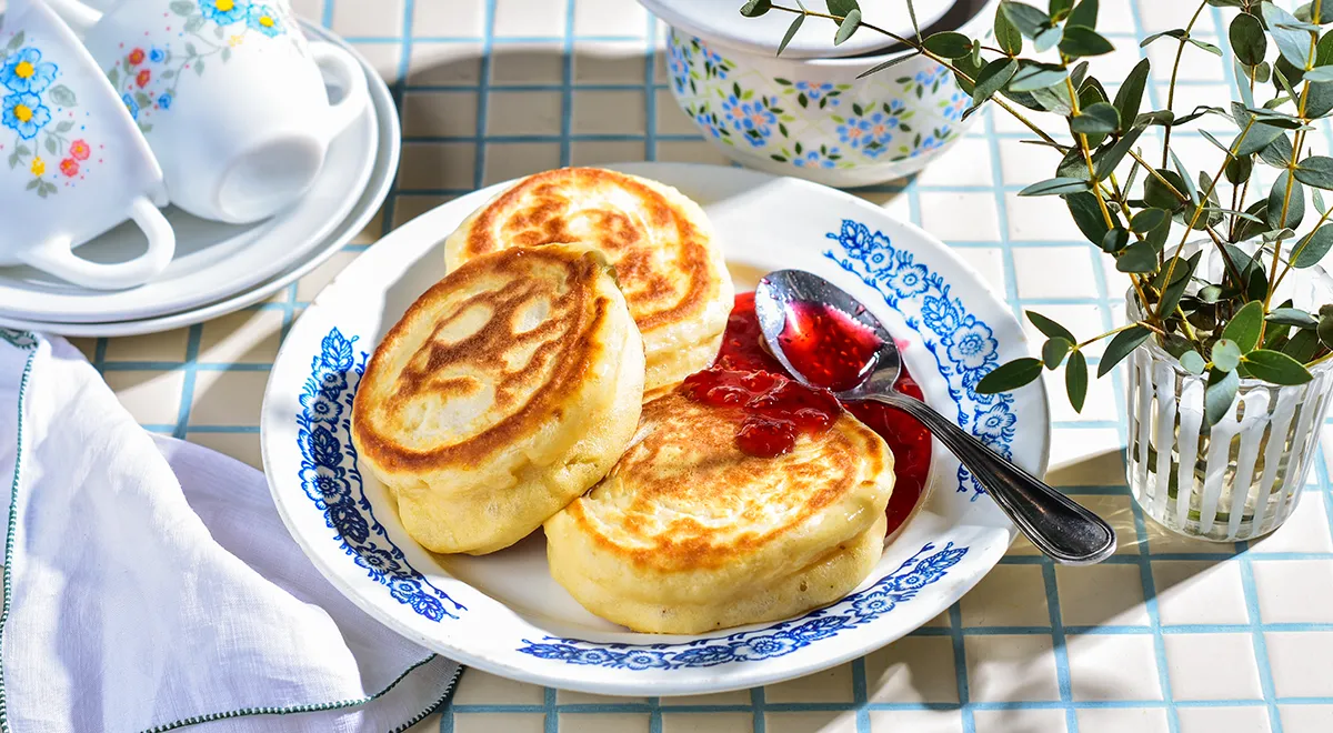 Рецепт оладьев на простокваше