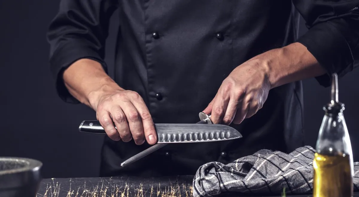 Заточка ножей, методы заточки ножей