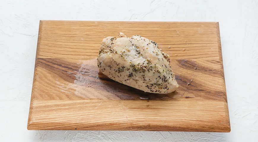 Кабачковый торт с курицей