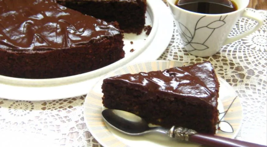Шоколадный пирог с киноа