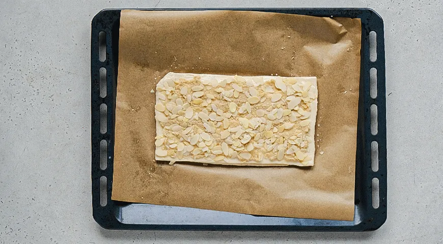 Ленивые круассаны с миндалем