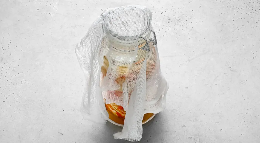 Быстрая маринованная капуста с перцем