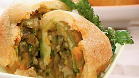 Рецепты с мукой, яйцом и баклажаном