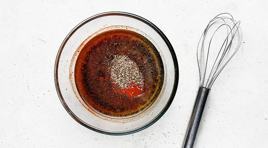 Картошка в соевом соусе, запеченная в духовке