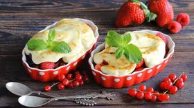 Рецепты с яйцом куриным, сливками и апельсином