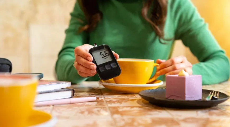 Сладкие напитки и десерты на голодный желудок провоцируют резкий подъем глюкозы в крови 