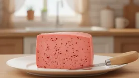 Белорусы представили розовый сыр с малиной и просекко