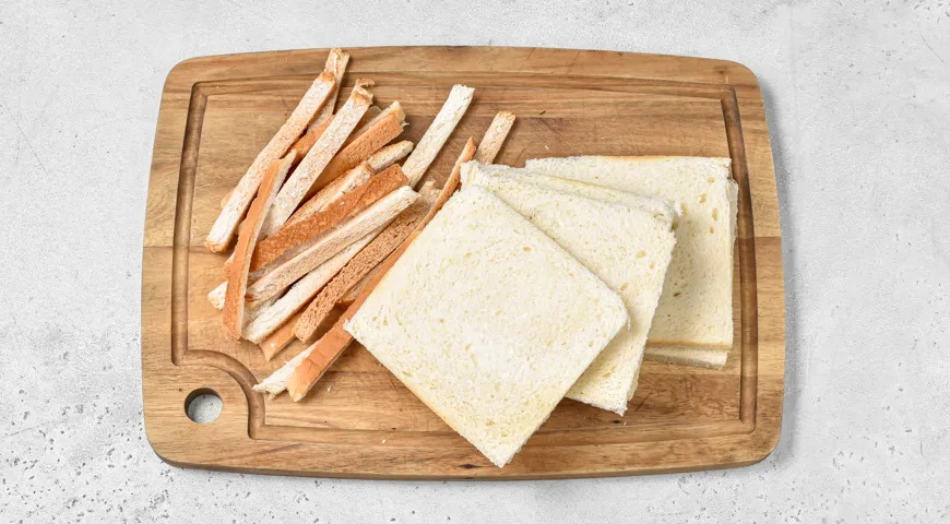 Сосиски в тостовом хлебе