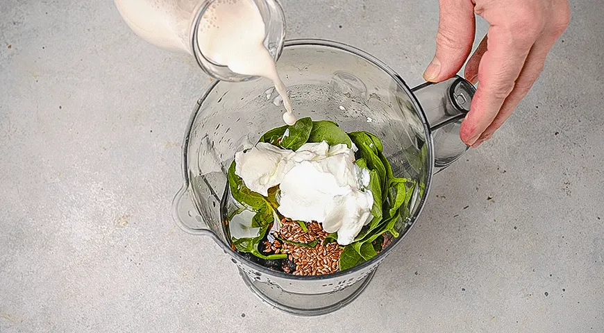 Черничный смузи