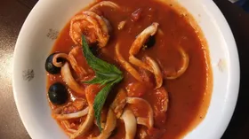 Рецепты с овощами, маслом растительным и кальмарами