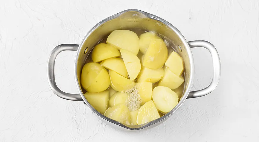 Кулич с картошкой