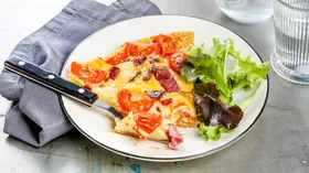 Рецепты с яйцом, маслом оливковым и колбасой