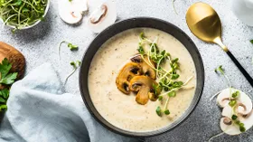 Рецепты с овощами, сливками и шампиньонами