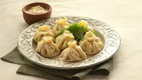 Хинкали с бараниной