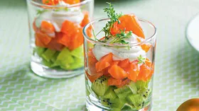 Рецепты новогоднего меню с киви