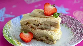 Простые рецепты с молочной продукцией и бананом