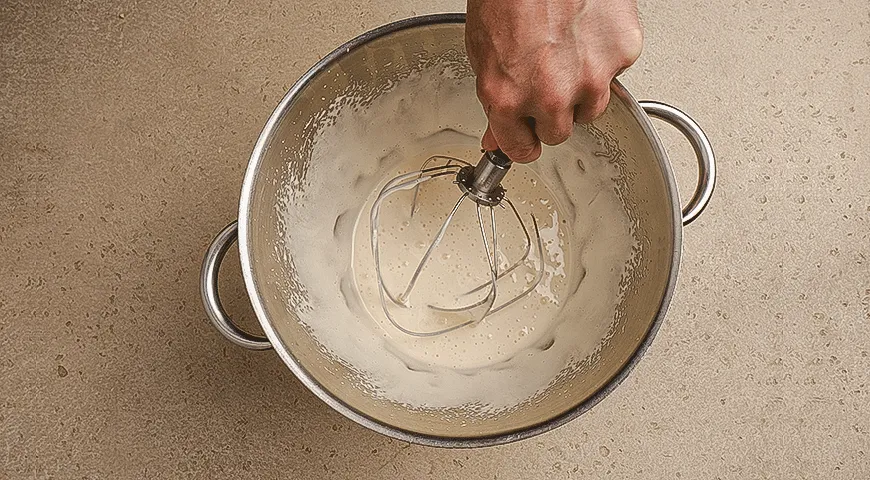 Кулич с апельсиновым кремом