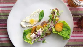 Рецепты с молочной продукцией, майонезом и огурцом