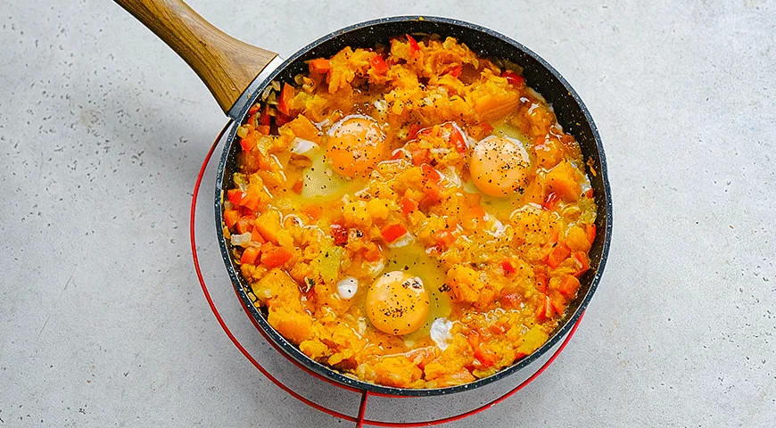 Шакшука с тыквой