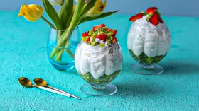 Рецепты с творогом и киви