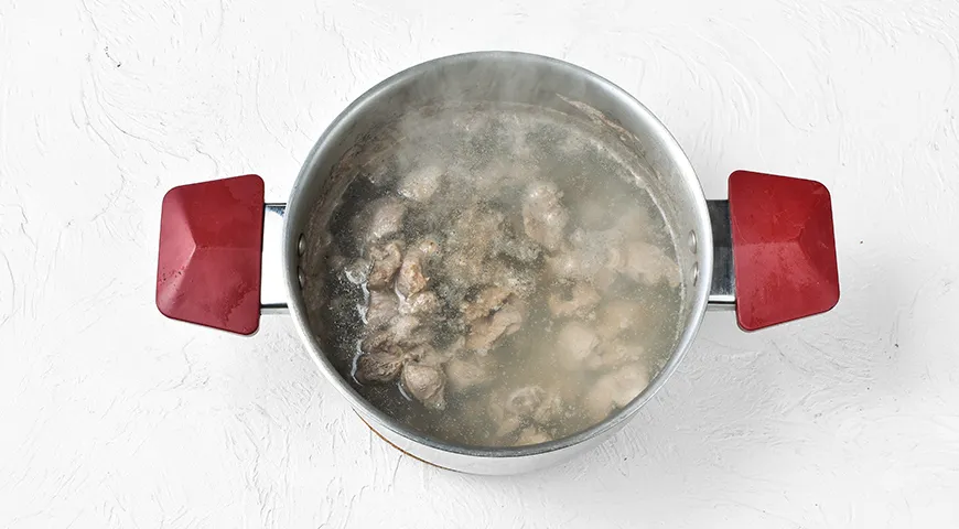 Хе из куриных желудков по-корейски