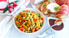 Рецепты с кукурузой, бобами и сладким перцем