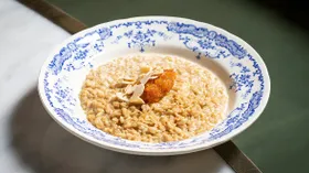 Каша из цельного овса с цукатами из апельсина