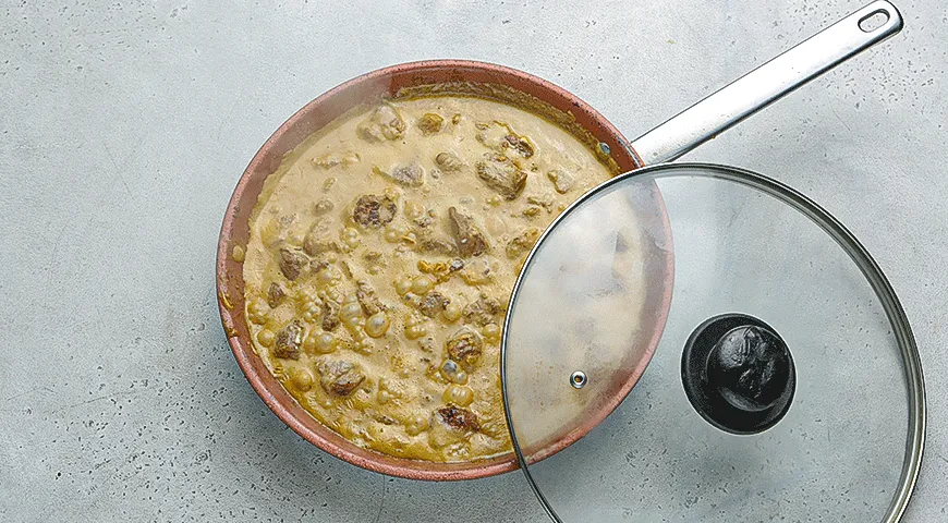 Свинина в имбирно-арахисовом соусе