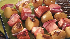 Молодой картофель-барбекю