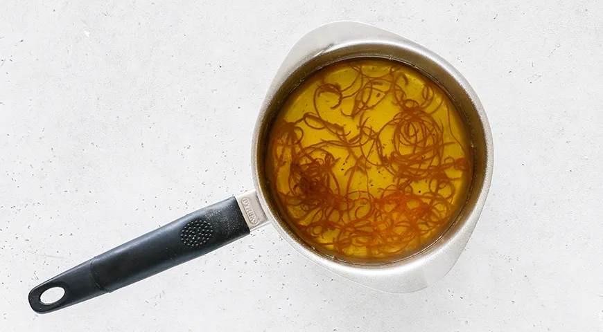 Апельсиновый кекс с пропиткой