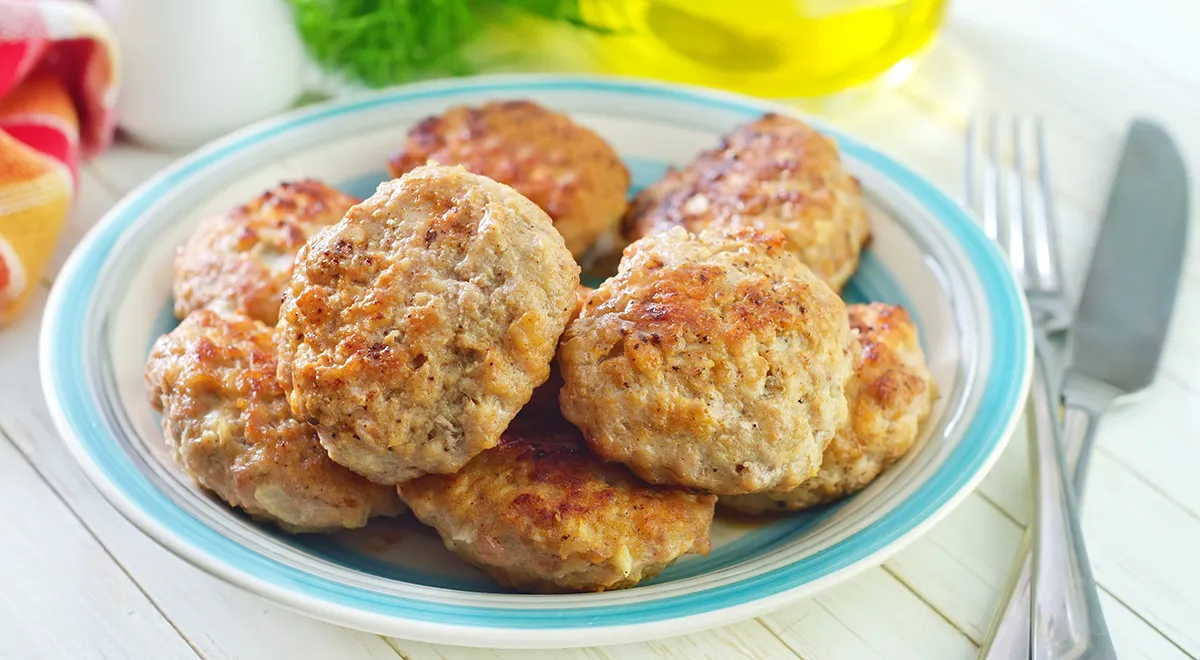 Котлеты из фарша индейки