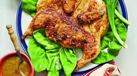 Цыпленок чкмерули классическое грузинское блюдо