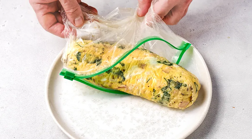 Омлет в пакете