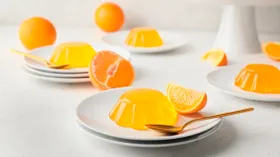 Желе из апельсинового сока