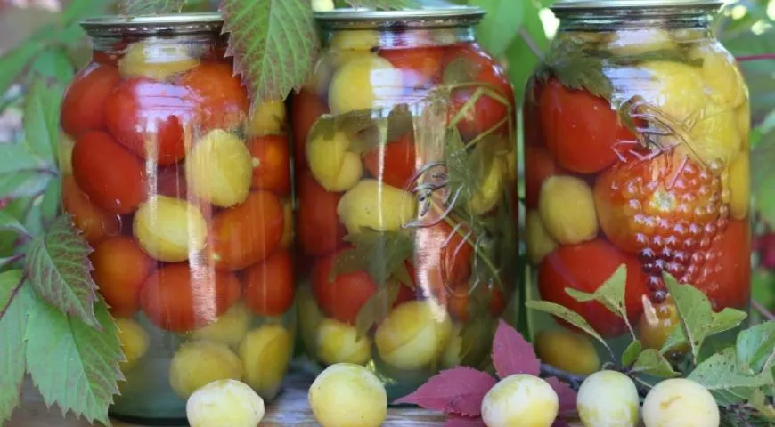 Ассорти помидор и огурцов маринованных на зиму рецепт с фото пошагово