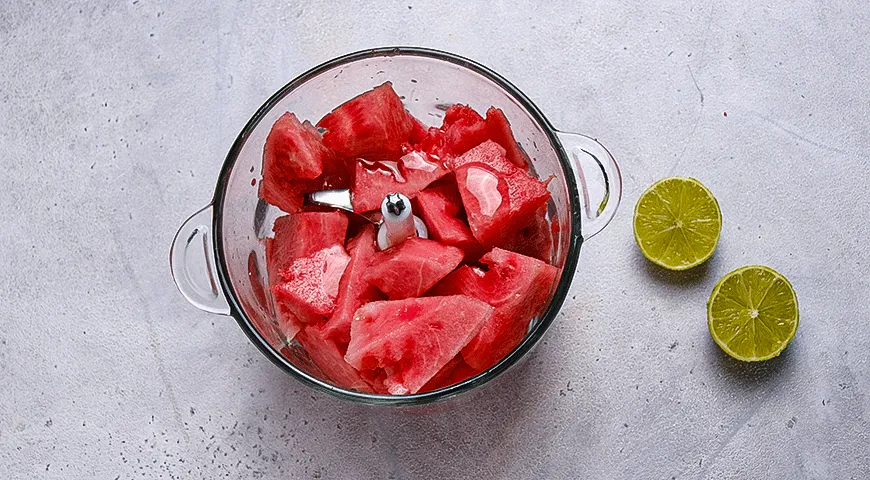 Арбузный сорбет с чили