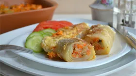 Рецепты на ужин с майонезом и оливками