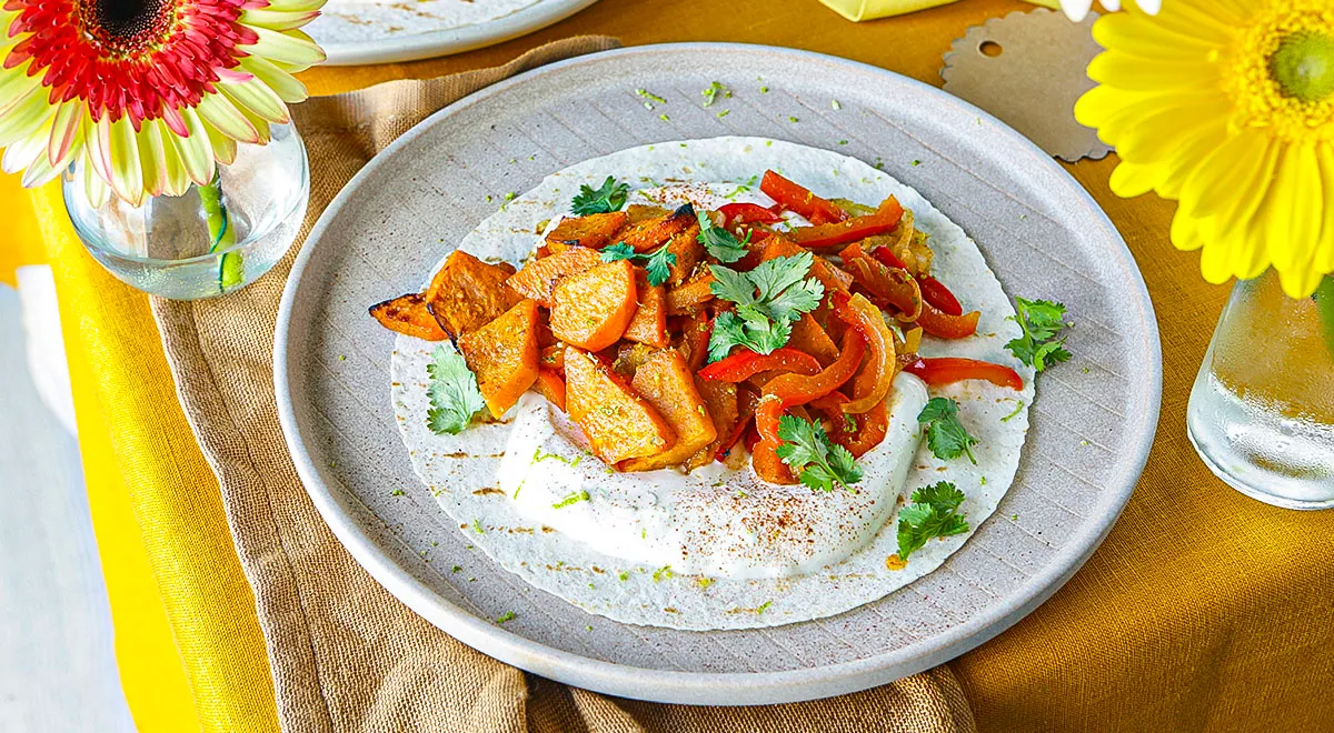 Фахитас с бататом