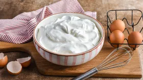 Заготовка с молочной продукцией