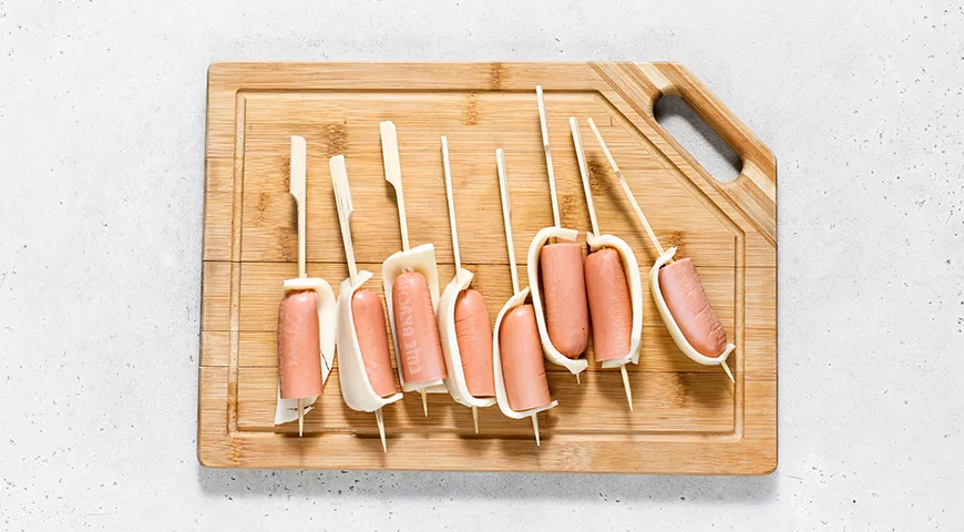 Корн-доги с сыром