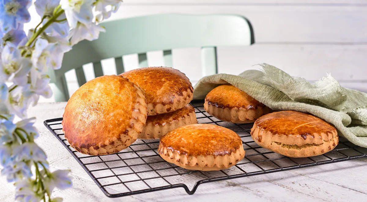 Домашние коржики на кефире 