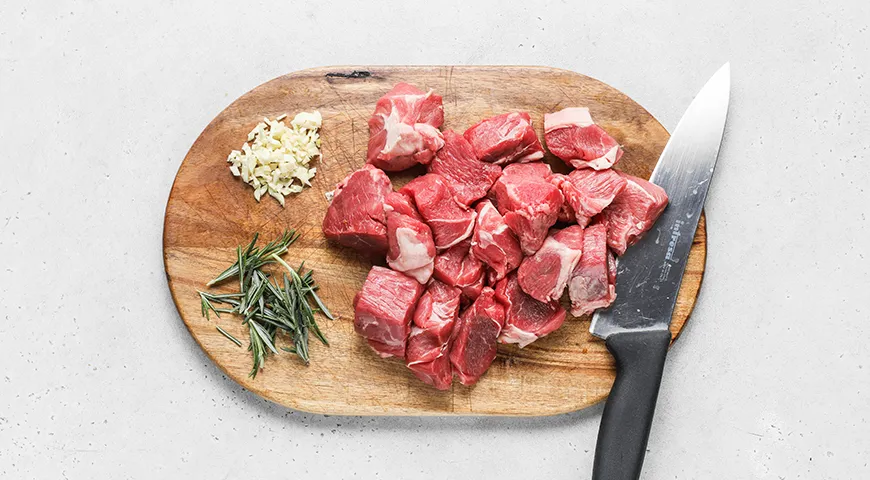 Шашлык из баранины в духовке