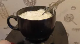 Творожный крем с персиком