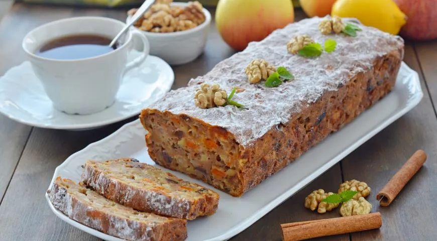 Быстрый фруктовый хлеб