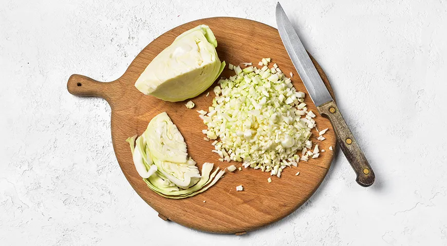 Начинка из свежей капусты для пирогов и пирожков