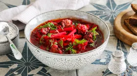 Рецепты с мясом, картофелем и свёклой