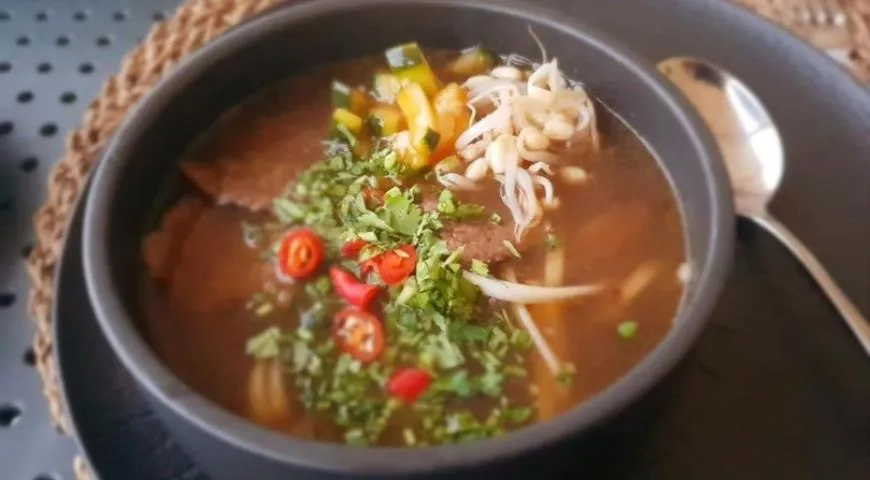 Фо Бо - яркий вьетнамский суп 