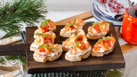 Рецепты с овощами, молочной продукцией и икрой лососёвой